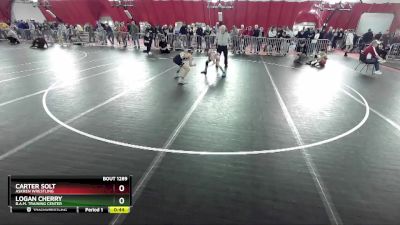 92 lbs Cons. Semi - Logan Cherry, B.A.M. Training Center vs Carter Solt, Askren Wrestling