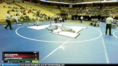 144 Class 3 lbs Champ. Round 1 - Jace Duemmel, Helias Catholic vs Logan Rubinstein, Holt