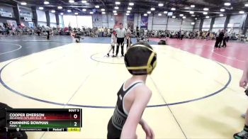 56 lbs Rd# 2 10:30am Friday - Mitchell Waters, POWA vs Cooper Karber, Oklahoma Outlaws Blue