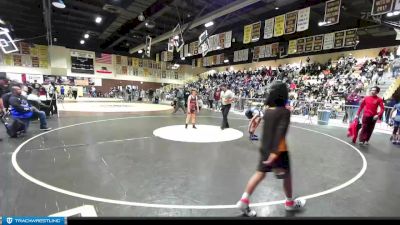 92 lbs Champ. Round 1 - Blake Ellis, Hemet Youth Wrestling Club vs Calan Childress, Central Coast Most Wanted