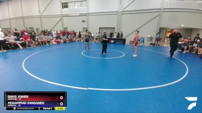 126 lbs Quarters & 1st Wb (16 Team) - Davis Joiner, Missouri vs Mohammad Zanganeh, Virginia