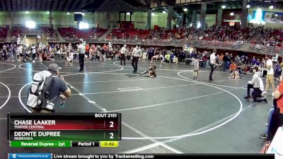 75 lbs Cons. Round 1 - Deonte Dupree, Nebraska vs Chase Laaker, Thayer Central