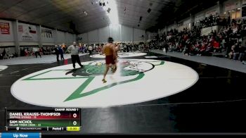 190 lbs Round 1 (16 Team) - Ben Lourens, Dripping Springs vs Michael Hoffman, Keller Timber Creek