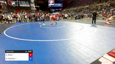 285 lbs Rnd Of 128 - Aden Attao, Idaho vs Nick Hutchins, Arizona