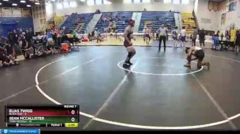 138 lbs Round 7 (8 Team) - Sean McCallister, Team Osceola vs Elias Twigg, Black Hive