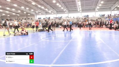 126 lbs Semifinal - Peyton Ellis, RI vs Anthony Clem, NY