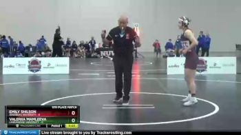 109 lbs Placement - Emily Shilson, Augsburg University vs Valeriia Mamleeva, Lindenwood University