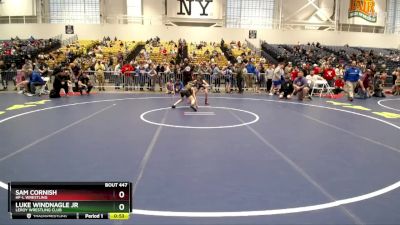 70 lbs Cons. Round 4 - Luke Windnagle Jr, LeRoy Wrestling Club vs Sam Cornish, HF-L Wrestling