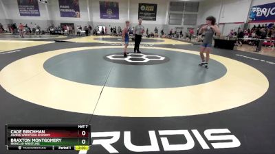 133 lbs Round 2 - Braxton Montgomery, Ironclad Wrestling vs Cade Birchman, Askren Wrestling Academy