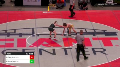 113 lbs Final - Branden Wentzel, Montoursville vs Gavin Bradley, Athens Area