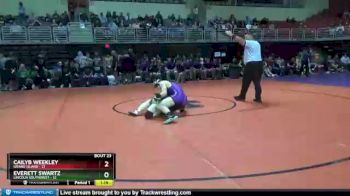 195 lbs Round 6 (8 Team) - Cailyb Weekley, Grand Island vs Everett Swartz, Lincoln Southwest