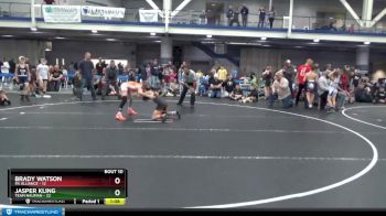 80 lbs Round 3 (8 Team) - Jasper Kling, Team Nauman vs Brady Watson, PA Alliance