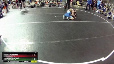 95 lbs Finals (8 Team) - Eli Samuelson, Kansas Cobra vs Austin Toscano, Team Texas Red