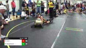 92 lbs Semis & 1st Wrestleback (8 Team) - Dyson Neugebauer, The Funky Singlets Teal vs Slayden Hunt, East Kansas Eagles