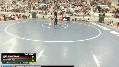 61 lbs Cons. Round 2 - Chelsea Catalan, CA vs Kennedy Hsu, NV