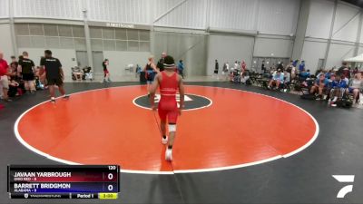 120 lbs Placement Matches (8 Team) - Alexander Denkins, Ohio Red vs Brodie Christmas, Alabama