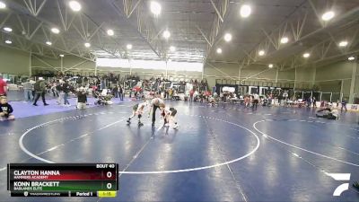 67 lbs Champ. Round 1 - Konn Brackett, Badlands Elite vs Clayton Hanna, Hammers Academy