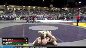 145 lbs Semis & 1st Wrestleback (8 Team) - Dylan Mann, 3A La Pine vs Kevin Peasley, 3A Burns