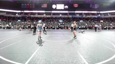 115 lbs Round Of 32 - Caleb Miller, Fort Gibson Youth Wrestling vs Luke Cline, Team Hammer Academy