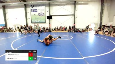 141 lbs Rr Rnd 1 - Jake Zaitsman, NJ Black And Yellow vs Luke Simcox, Meatballs