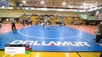 190 lbs Final - Xavier Williams, Paramus Catholic vs Alex Uryniak, North Hunterdon