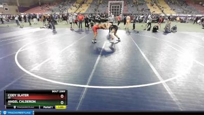 182 lbs Cons. Round 2 - Angel Calderon, CA vs Cody Slater, WI