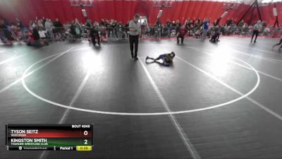 53 lbs Cons. Semi - Tyson Seitz, Wisconsin vs Kingston Smith, Thunder Wrestling Club