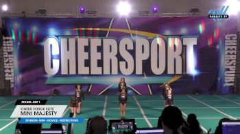 Cheer Force Elite - Mini Majesty [2024 L1 Mini - Novice - Restrictions Day 1] 2024 CHEERSPORT Toms River Classic