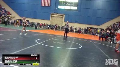 3 - 126 lbs Quarterfinal - Joshua Manning, Staunton River vs Evan Sanati, Brentsville District