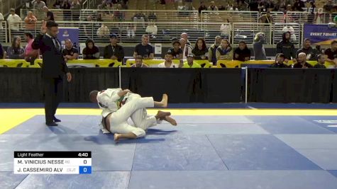 MARCUS VINICIUS NESSE vs JEREMIAS CASSEMIRO ALVES SILVA 2024 Pan Jiu Jitsu IBJJF Championship