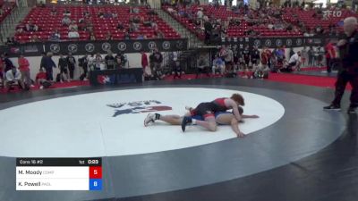 55 kg Cons 16 #2 - Mason Moody, Compound Wrestling vs Kaiden Powell, Paola High School Wrestling