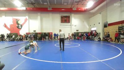 97 lbs Champ. Round 1 - Raidon Gonzalez, New Castle Youth Wrestling vs Dean Senteney, Contenders Wrestling Academy