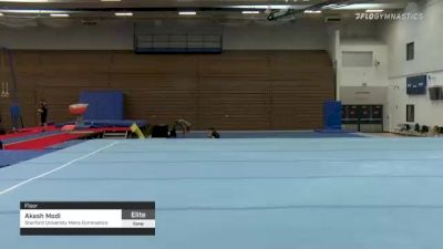 Akash Modi - Floor, Stanford University Mens Gymnastics - 2021 Men's Olympic Team Prep Camp