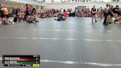 132 lbs Round 3 (4 Team) - Kyle Brown, BHWC Florida Supreme vs Finn Buchanan, Applied Pressure X Kame Style