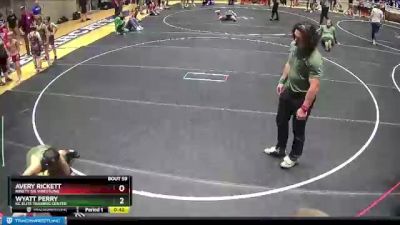 115 lbs Round 3 - Wyatt Perry, KC Elite Training Center vs Avery Rickett, Ninety Six Wrestling