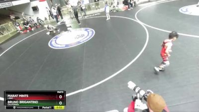 93 lbs 5th Place Match - Bruno Brigantino, California vs Marat Mints, LAWC