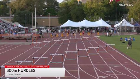 High School Girls' 300m Hurdles Class 2A, Finals 1