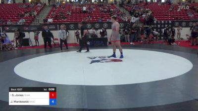 130 kg Rnd Of 16 - Shilo Jones, Team Idaho Wrestling Club vs Jackson Mankowski, Wisconsin