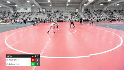 107 lbs Rr Rnd 3 - Rilynn Younker, The Fort Hammers vs Madelynn Bohnet, Team Nebraska Blue