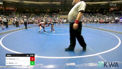 85 lbs Final - Rayea Perkins, Team Tulsa Wrestling Club vs Harley Miller, Hurricane Wrestling Academy