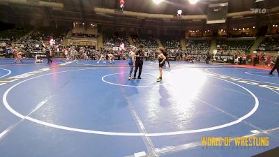 80 lbs Consi Of 8 #1 - Johnny Brattelli, Scanlan Wrestling Academy vs Kosta Hatzigeorgiou, Thoroughbred Wrestling Academy