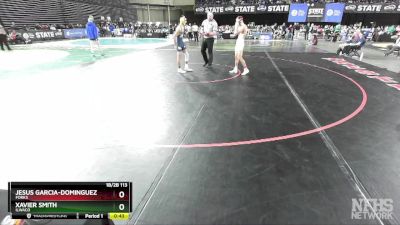 1B/2B 113 5th Place Match - Jesus Garcia-Dominguez, Forks vs Xavier Smith, Ilwaco