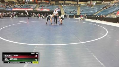 157 lbs Cons. Round 1 - Noah Styskal, Morningside vs Ben Mitchell, Ottawa