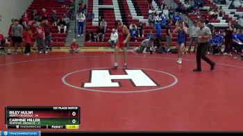 113 lbs Placement (12 Team) - RILEY HULWI, Hewitt-Trussville vs Carmine Miller, Mortimer Jordan HS