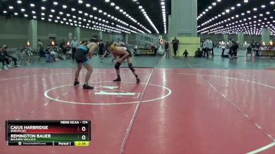 174 lbs Cons. Round 6 - Caius Harbridge, Guelph Wc vs Remington Bauer, Baldwin Wallace