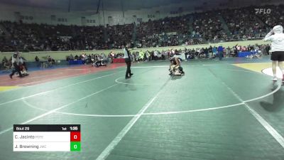 105 lbs Round Of 64 - Cristian Jacinto, Poteau vs Jace Browning, Jay Wrestling Club