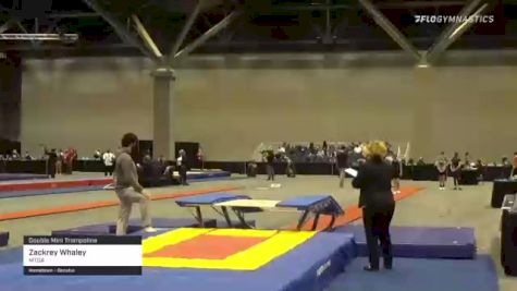 Zackrey Whaley - Double Mini Trampoline, MTGA - 2021 USA Gymnastics Championships