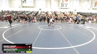 120 lbs Cons. Round 2 - Nicholas Pullen, Celtic Wrestling Club vs Brodey Krempa, Eden Wrestling Club