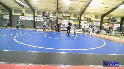 86-98 lbs Rr Rnd 3 - Wyatt Sweeten, Willard Youth Wrestling vs Michael Navarrette, Young Viking Warriors