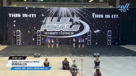 Pearl City Cheer & Tumble - Emeralds [2024 L1 Mini - Novice - Restrictions - D2 Day 1] 2024 The U.S. Finals: Des Moines
